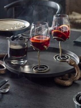 West elm snake 🐍 wine glasses